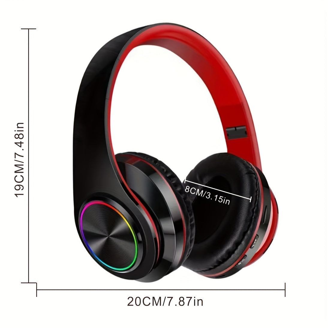Wireless Headphone, Foldable Bluetooth Headphones Over Ear, Wireless Headset for Gaming, Phones, Computers, Electronics Audio Headphone Arrived before Christmas