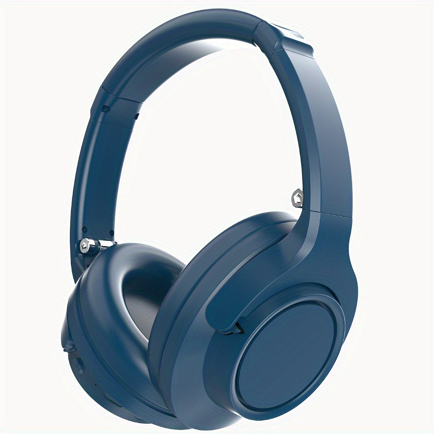 Over-Ear Wireless Headphones with Deep Bass, 50 Hours Playtime, HiFi Stereo, Foldable & Lightweight Design, Built-in Mic for Home, Office, and Travel, Home Audio Gear | Foldable Headset | Snug Earmuffs