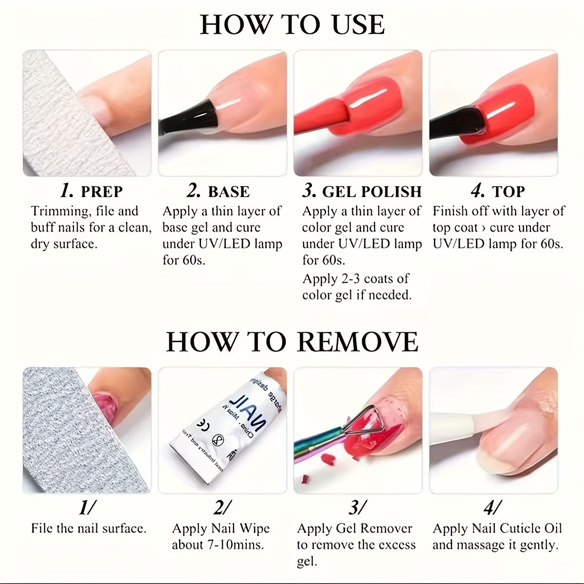 Halloween, Colorful, Glow-in-the-Dark Gel Nail Polish | DIY, Fade-Resistant, Easy-to-Apply, Removable, Fluorescent, Essential for Parties, Nightclubs, Halloween, Fall