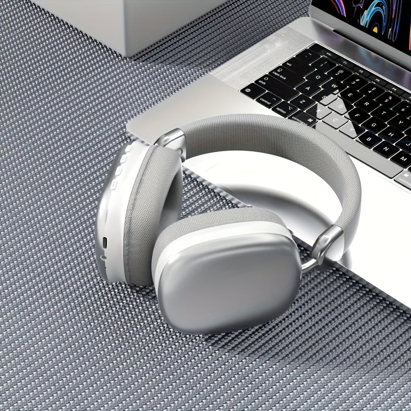 Wireless Earphones, Noise Cancelling And High Sound Quality, 800mAh Battery Life, 48 Hours Of Standby Time, Comfortable And Foldable, Suitable For Sports, Gaming, And Walking, Suitable For Smartphones IO