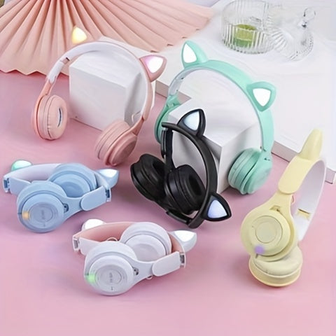Retractable and Foldable Wireless Headphones | Long Battery Life, Suitable for Travel and Gaming Gifts | For Tablets/PC/TV/Phones