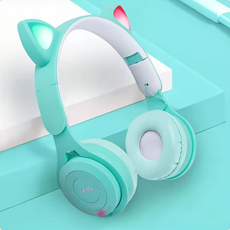 Retractable and Foldable Wireless Headphones | Long Battery Life, Suitable for Travel and Gaming Gifts | For Tablets/PC/TV/Phones