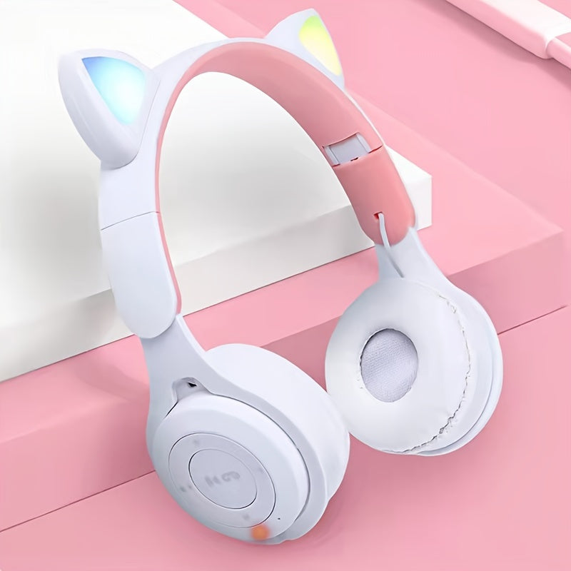 Retractable and Foldable Wireless Headphones | Long Battery Life, Suitable for Travel and Gaming Gifts | For Tablets/PC/TV/Phones