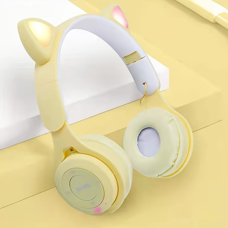 Retractable and Foldable Wireless Headphones | Long Battery Life, Suitable for Travel and Gaming Gifts | For Tablets/PC/TV/Phones