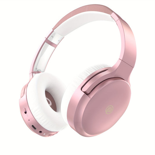 Active Noise Cancelling Headphones With Microphone, Providing 100 Hours Of Playback Time, Over-ear Wireless Headphones With High-fidelity Audio And Deep Bass, Includes A 3.5mm Cable, Soft Ear Cushions, And Fast Charging