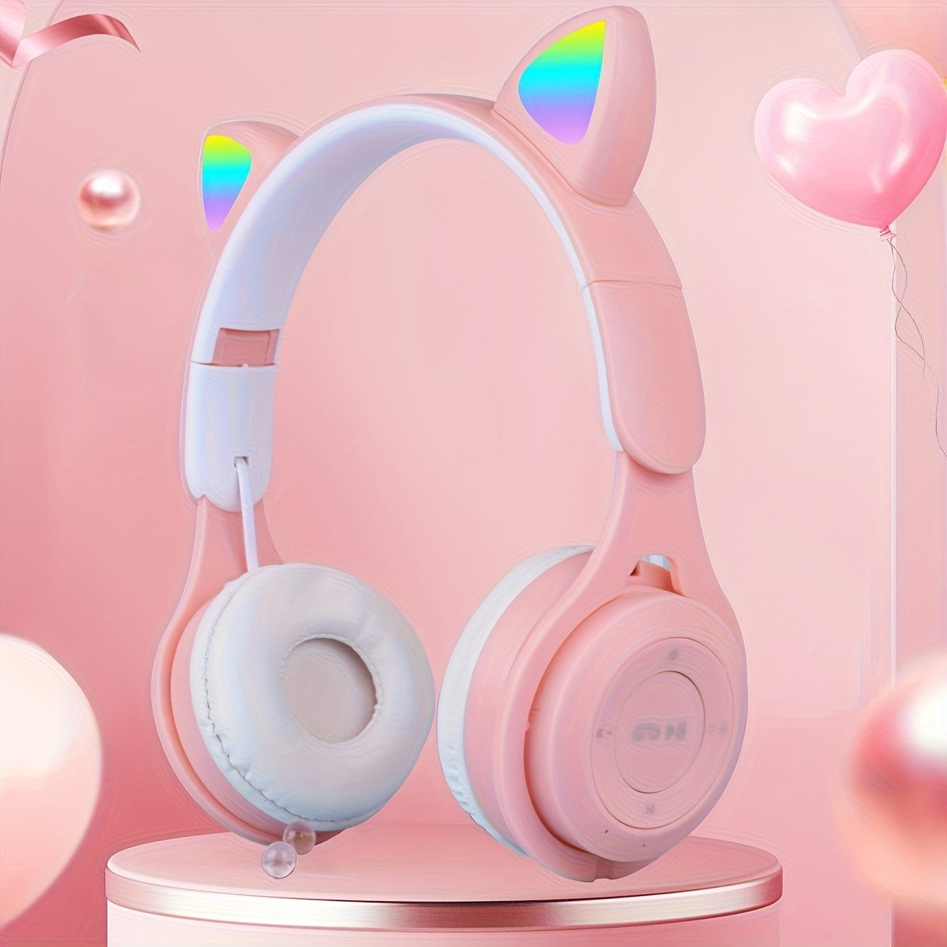 Retractable and Foldable Wireless Headphones | Long Battery Life, Suitable for Travel and Gaming Gifts | For Tablets/PC/TV/Phones